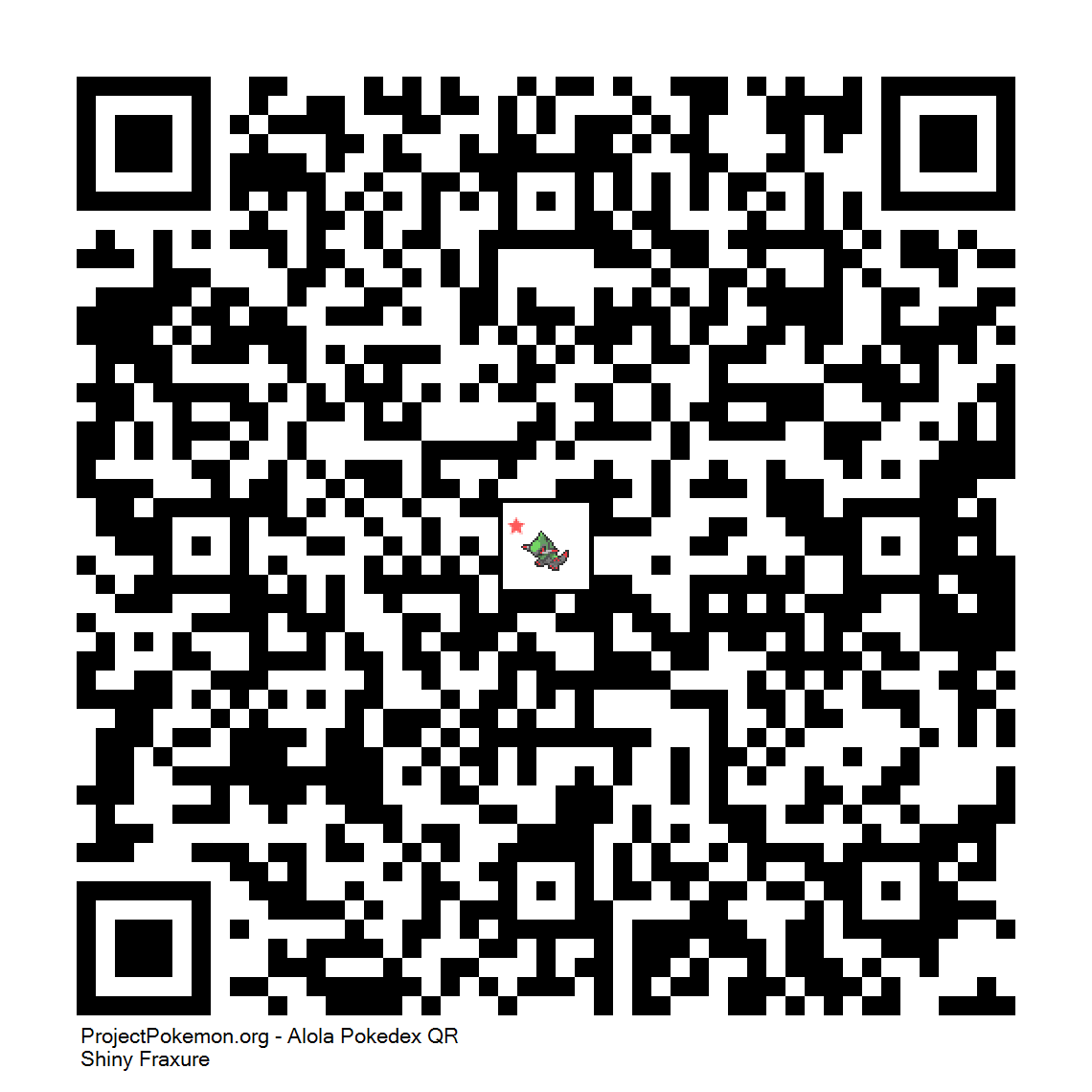 Cdigo QR de Fraxure variocolor